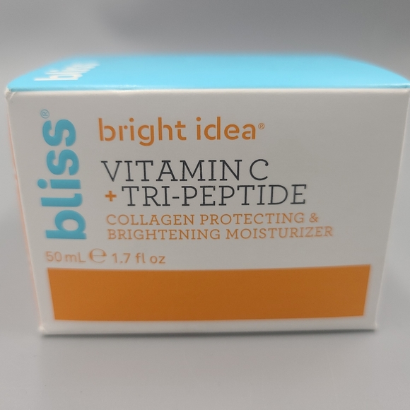 BLISS DUO "BRIGHT IDEA" VITAMIN C+TRI-PEPTIDE MOISTURIZER & SERUM - Picture 6 of 7